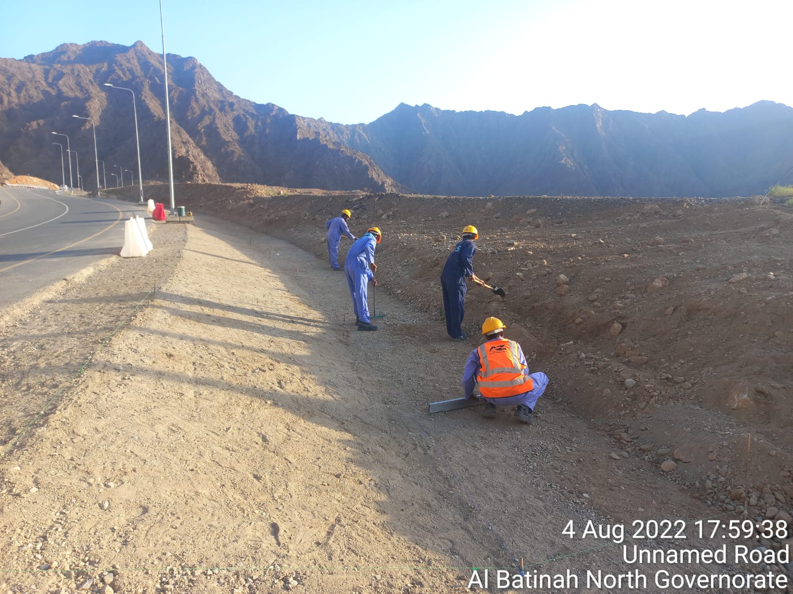 Rehabilitation Works, Al Khad–Sham Road